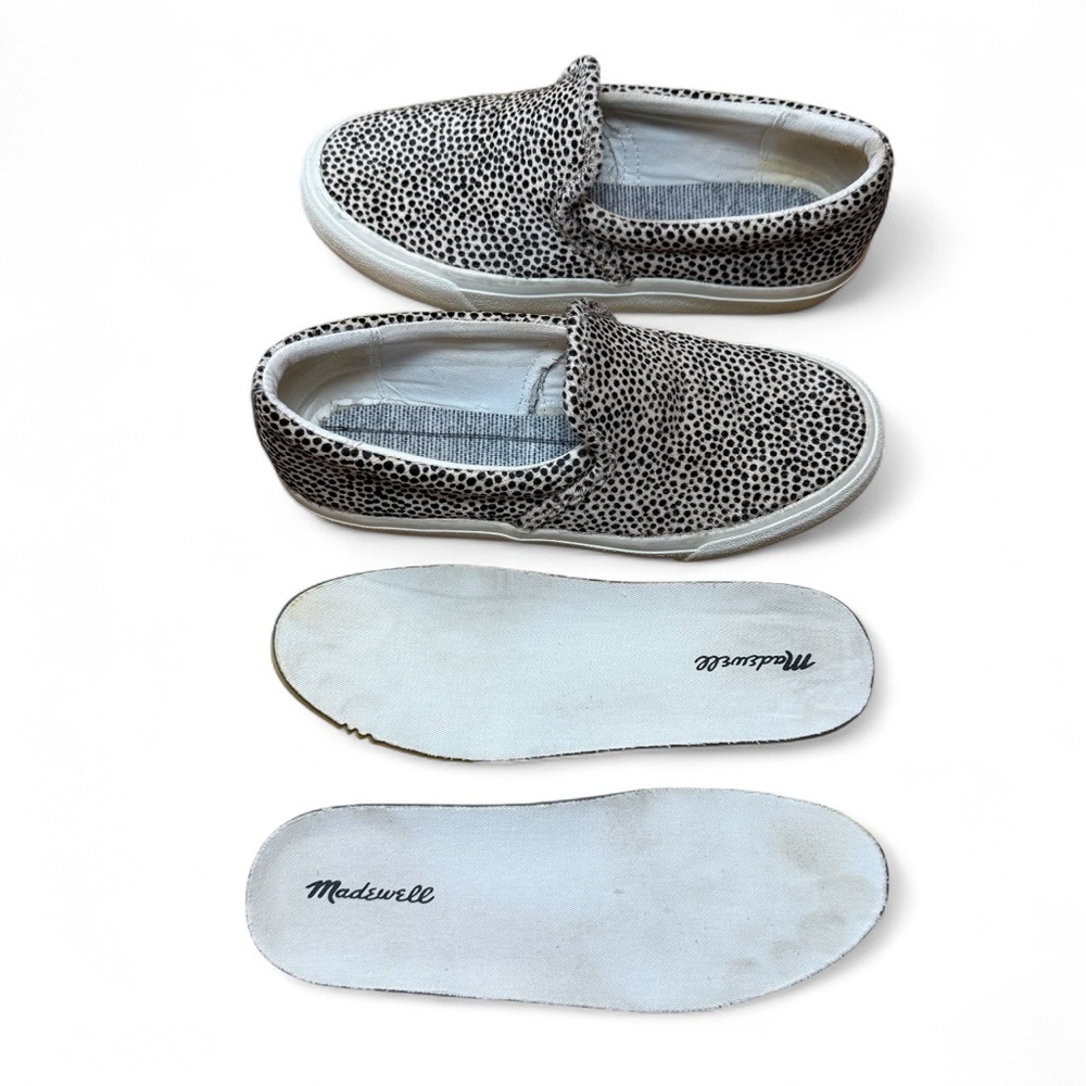 Madewell Calf Hair Slip-On Sneakers - Women’s Shoes - US Size 7 M - Picture 13 of 17